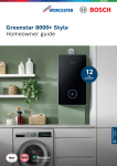 Greenstar 8000 Style+ homeowner guide Preview Image